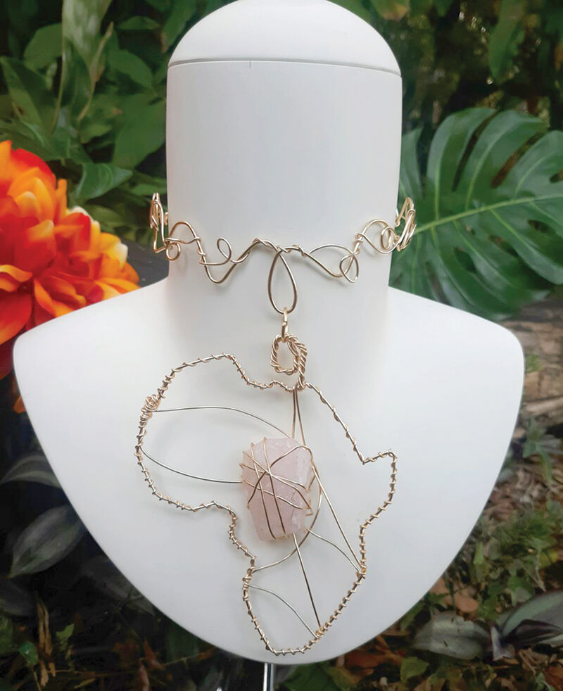 AfroRose Choker